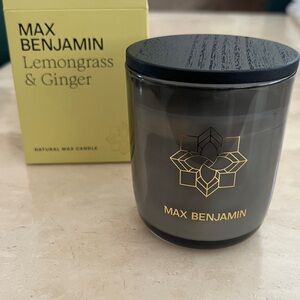 Max Benjamin Lemongrass & Ginger Natural Wax Candle